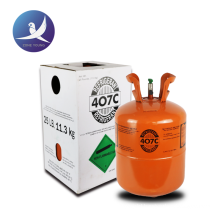 Mixture gas R-407C refrigerant,11.3kg cylinder package